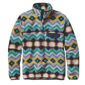 Patagonia Snap T Synchilla Timber Twist Chevron Multi